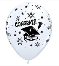 Load image into Gallery viewer, 11” congrats látex balloon
