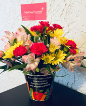 Load image into Gallery viewer, Best Teacher floral arrangement
