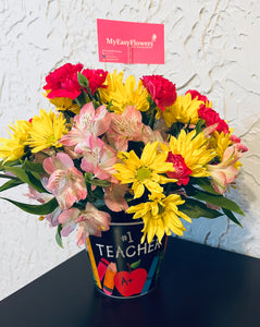 Best Teacher floral arrangement