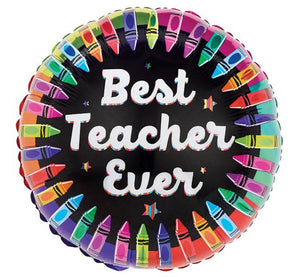 Best Teacher balloons